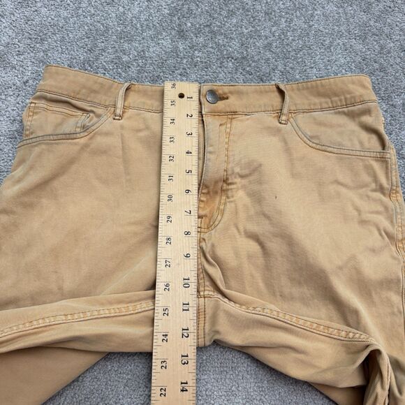 Woolrich Canvas Carpenter Pants Men 34x32 Brown Tan Cotton Straight Utility Work - Picture 16 of 16